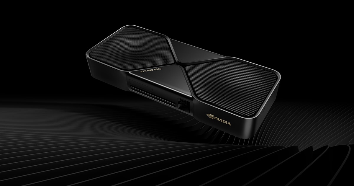 NVIDIA RTX PRO 6000 Blackwell GPU with 96 GB GDDR7 memory