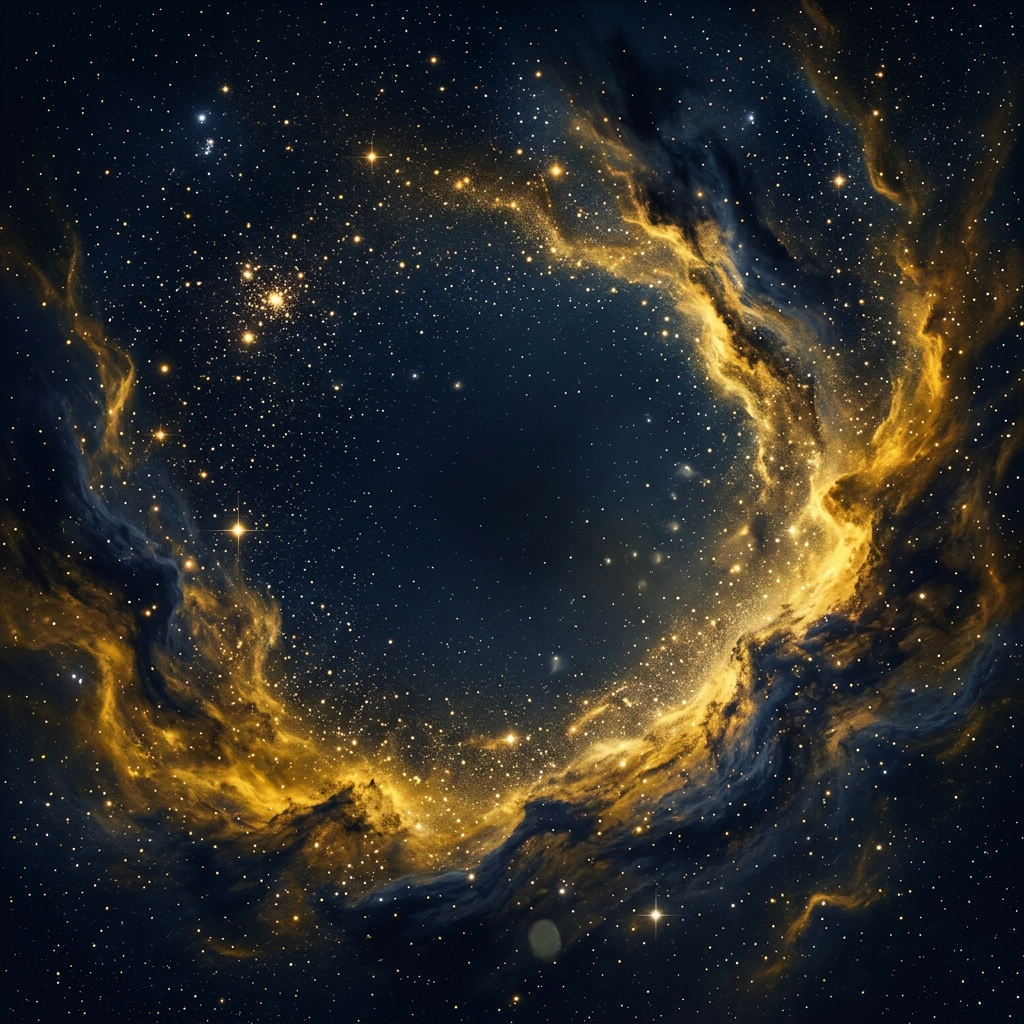 Futuristic Galaxy Background